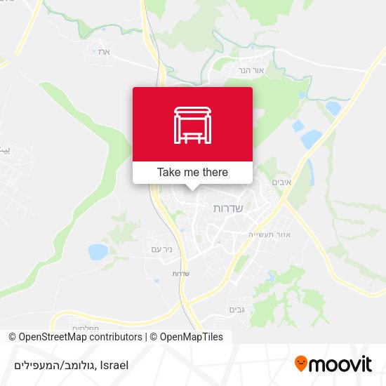 גולומב/המעפילים map
