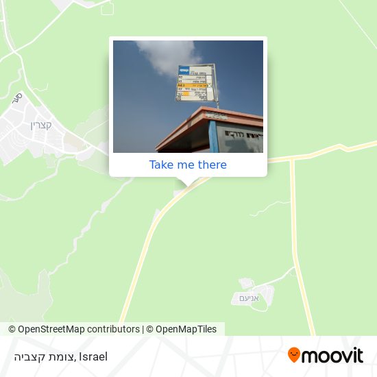 צומת קצביה map