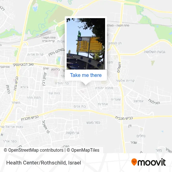 Health Center/Rothschild map