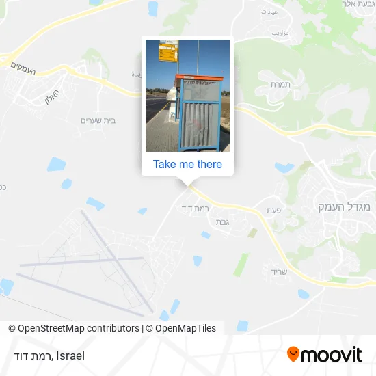 Карта רמת דוד