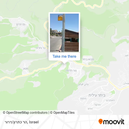 Карта הר כתרון/דרור