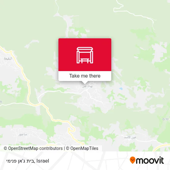 Карта בית ג'אן פנימי