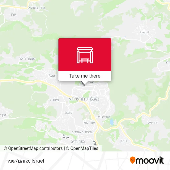 Карта שוהם/שניר