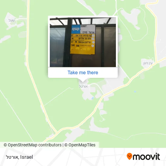 אורטל map