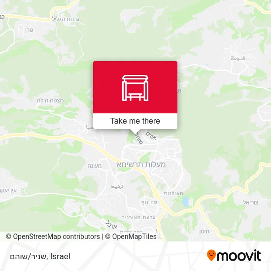 Карта שניר/שוהם