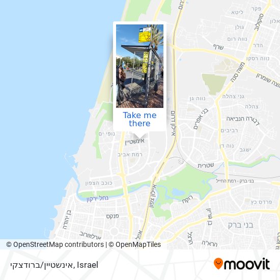 אינשטיין/ברודצקי map