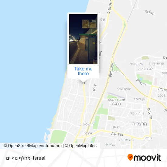 Карта מחלף נוף ים
