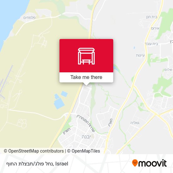 נחל פולג/חבצלת החוף map