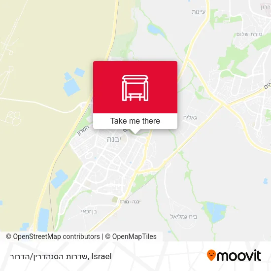 Карта שדרות הסנהדרין/הדרור