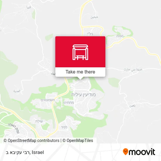 Карта רבי עקיבא ב