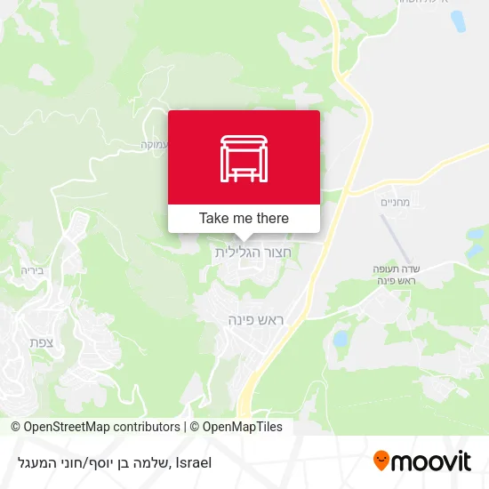 Карта שלמה בן יוסף/חוני המעגל