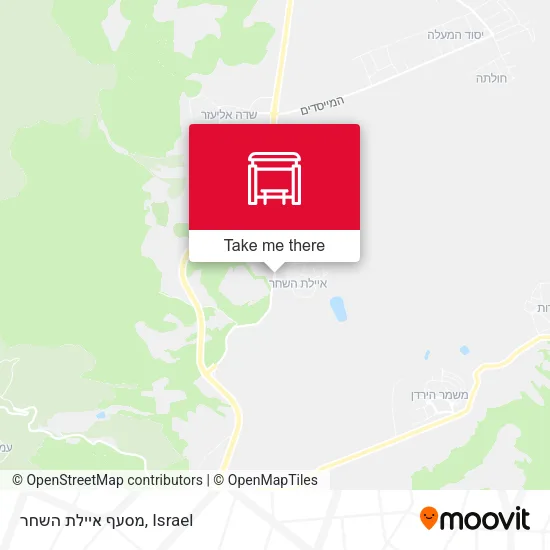 Карта מסעף איילת השחר