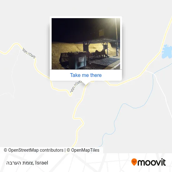 Карта צומת הערבה