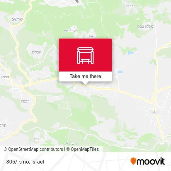 Карта סח'נין/805