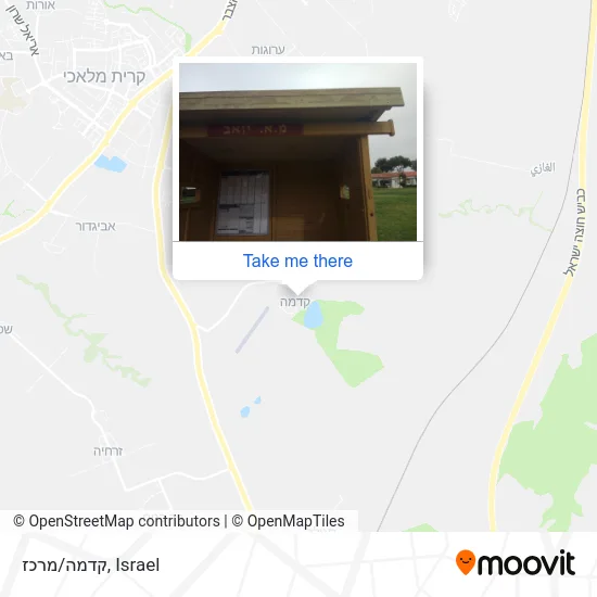 Карта קדמה/מרכז