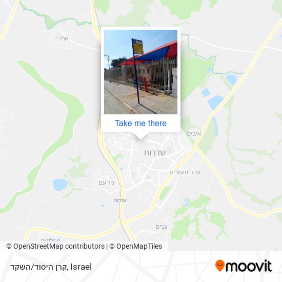 קרן היסוד/השקד map