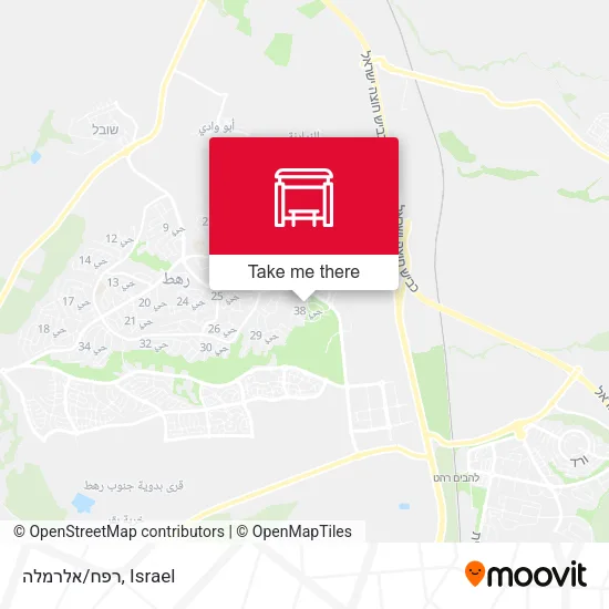 Карта רפח/אלרמלה