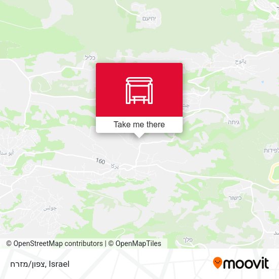 Карта צפון/מזרח