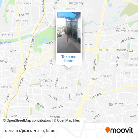 Карта הרב אהרונסון/דוד פנקס