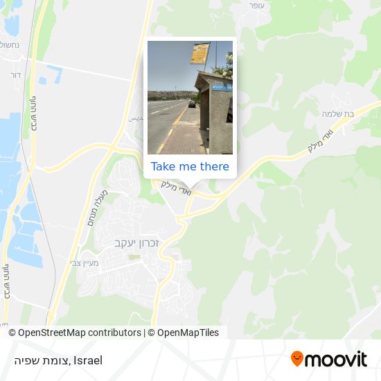 צומת שפיה map