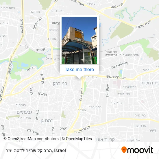 Карта הרב קלישר/הילדסהיימר