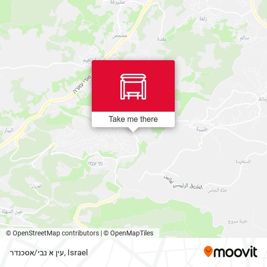עין א נבי/אסכנדר map