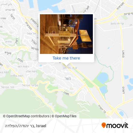 בר יהודה/הפלדה map