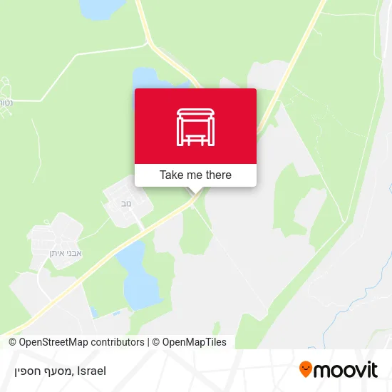 Карта מסעף חספין