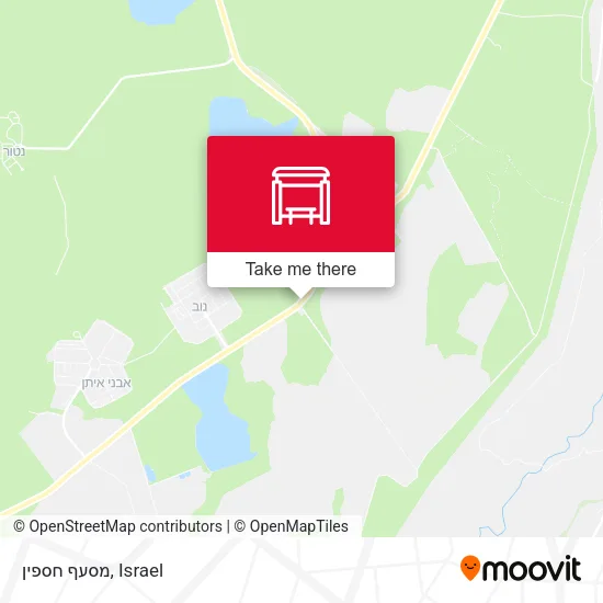 Карта מסעף חספין