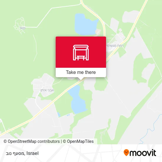 Карта מסעף נוב
