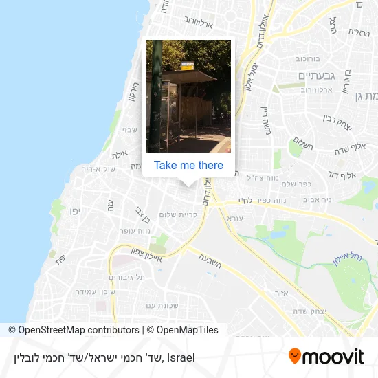Карта שד' חכמי ישראל/שד' חכמי לובלין