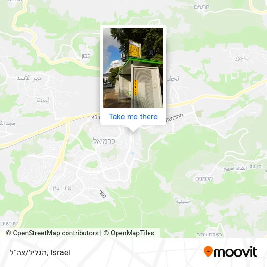 Карта הגליל/צה''ל