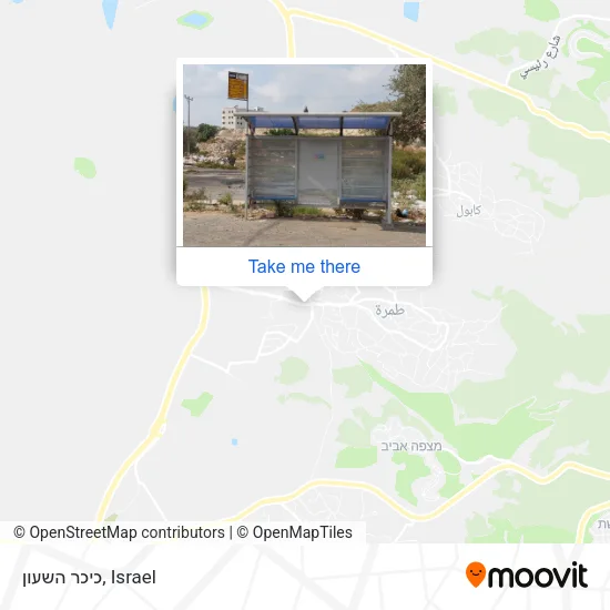 Карта כיכר השעון