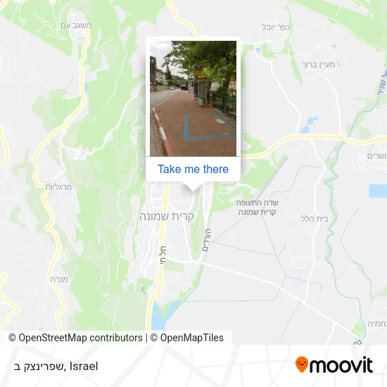 Карта שפרינצק ב