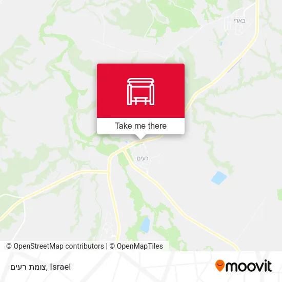 Карта צומת רעים