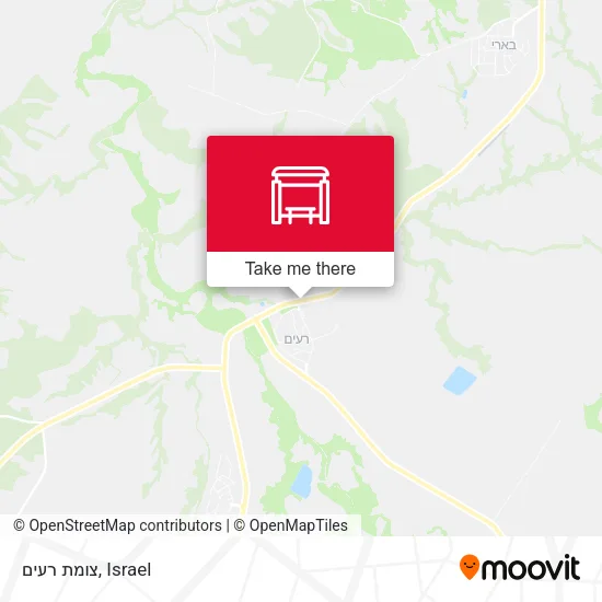 Карта צומת רעים