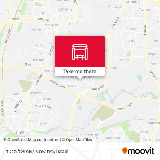 Карта בית שמאי/שמואל הנגיד