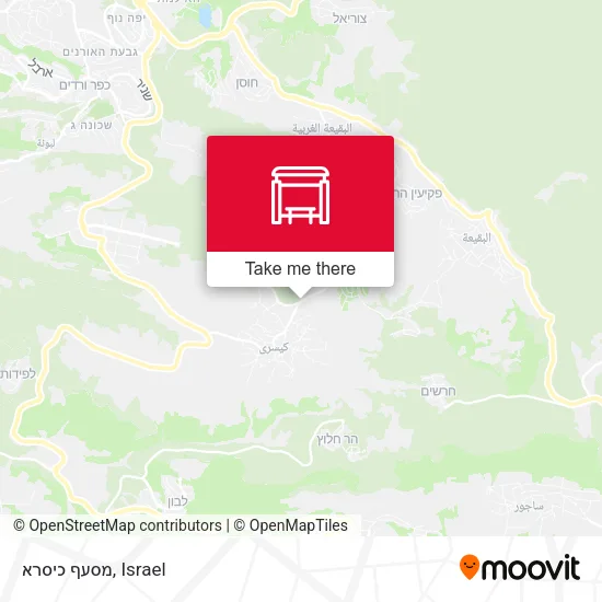 Карта מסעף כיסרא