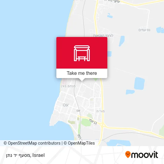 Карта מסעף יד נתן