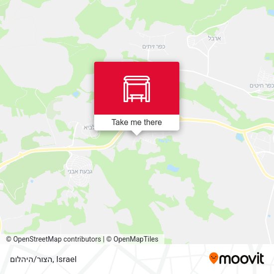 הצור/היהלום map