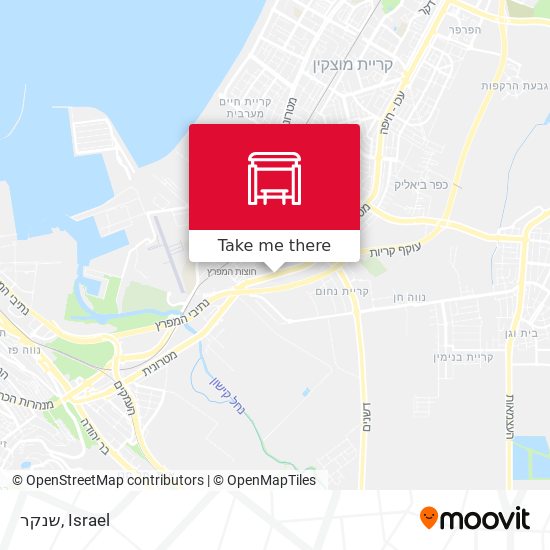 שנקר map