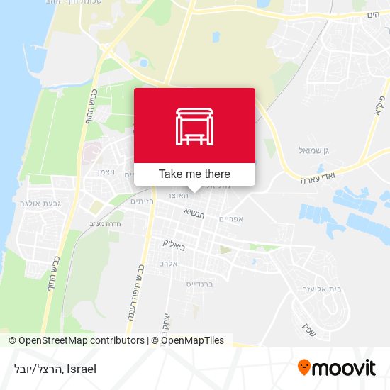 הרצל/יובל map
