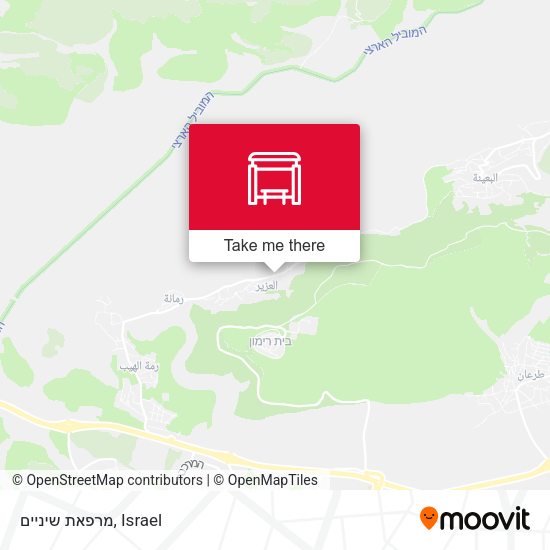 מרפאת שיניים map