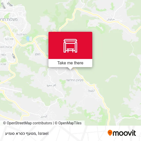 Карта מסעף כסרא סומיע