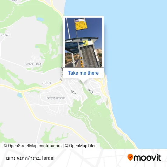 Карта ברנר/התנא נחום