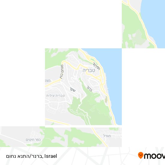 Карта ברנר/התנא נחום