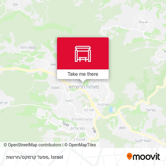 Карта מפעל קרמקס/חרושת
