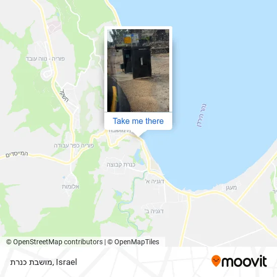 Карта מושבת כנרת