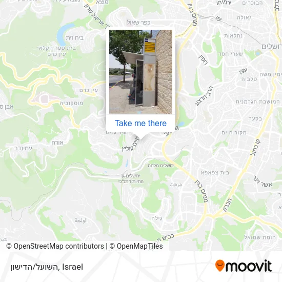 Карта השועל/הדישון