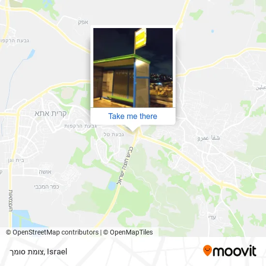 Карта צומת סומך
